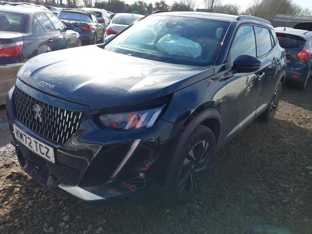 2022 PEUGEOT 2008 GT PURETECH S/S AUTO  for sale at Copart WOOTTON SERVICES