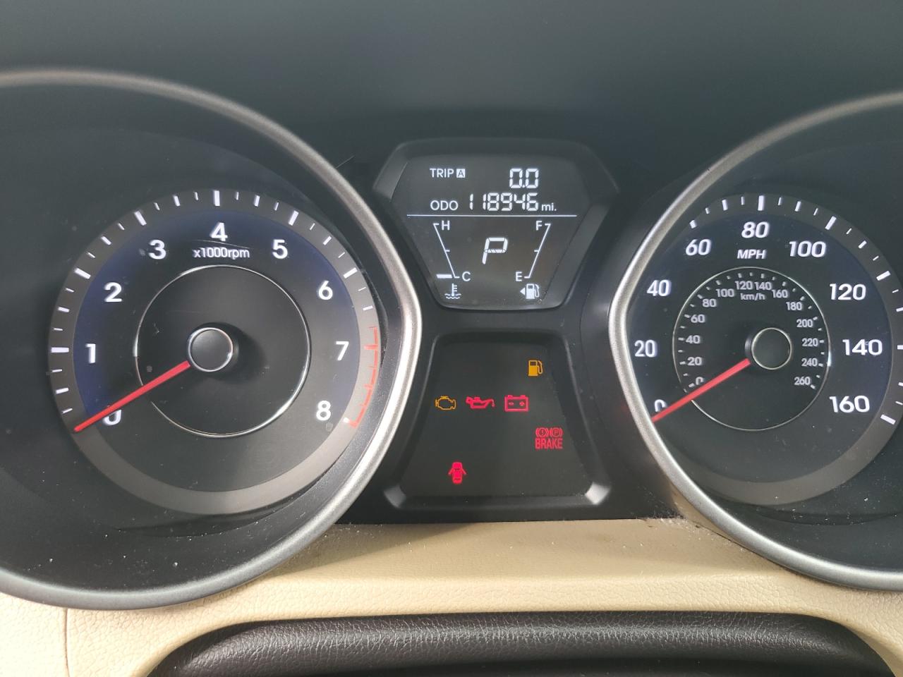 2013 Hyundai Elantra Gls VIN: 5NPDH4AE3DH333281 Lot: 61903784