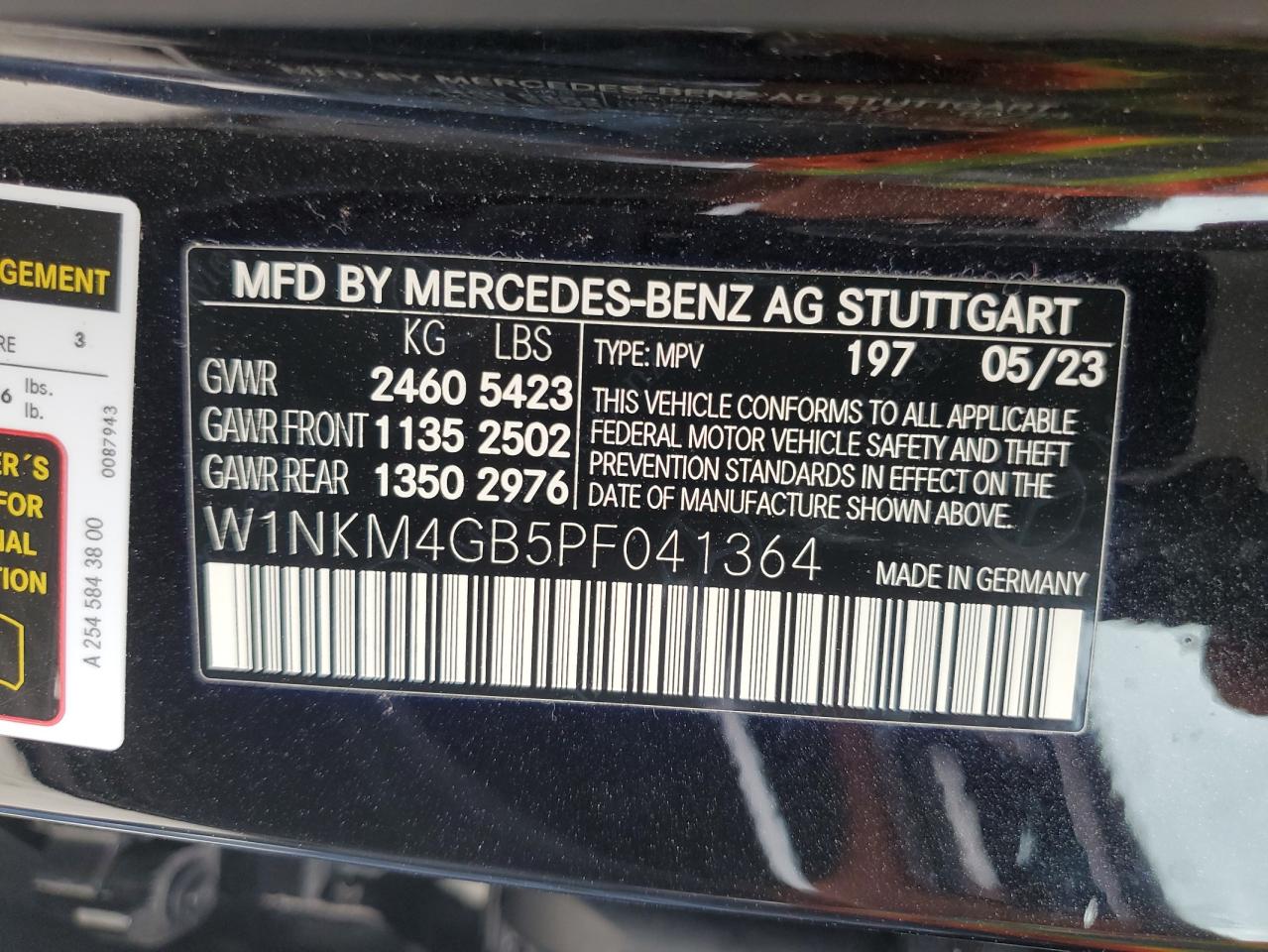 W1NKM4GB5PF041364 2023 Mercedes-Benz Glc 300