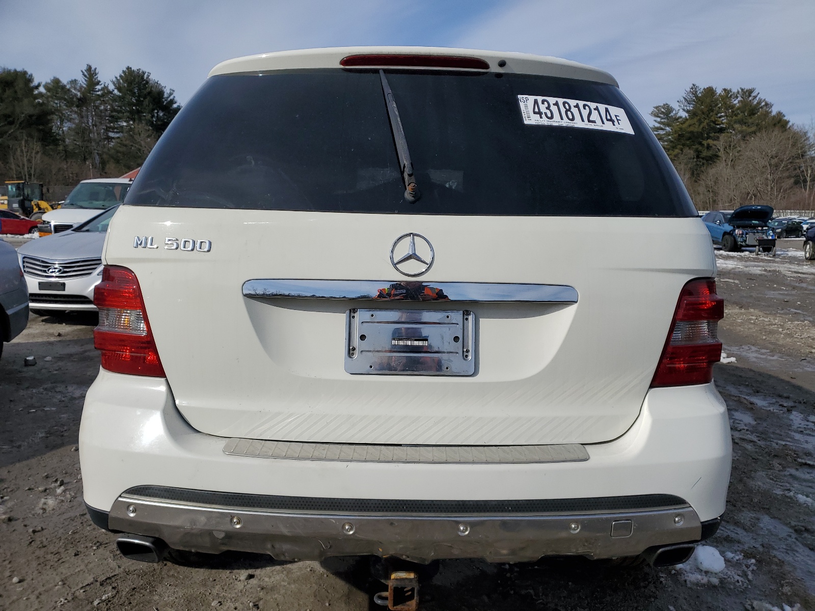 4JGBB75E56A039696 2006 Mercedes-Benz Ml 500