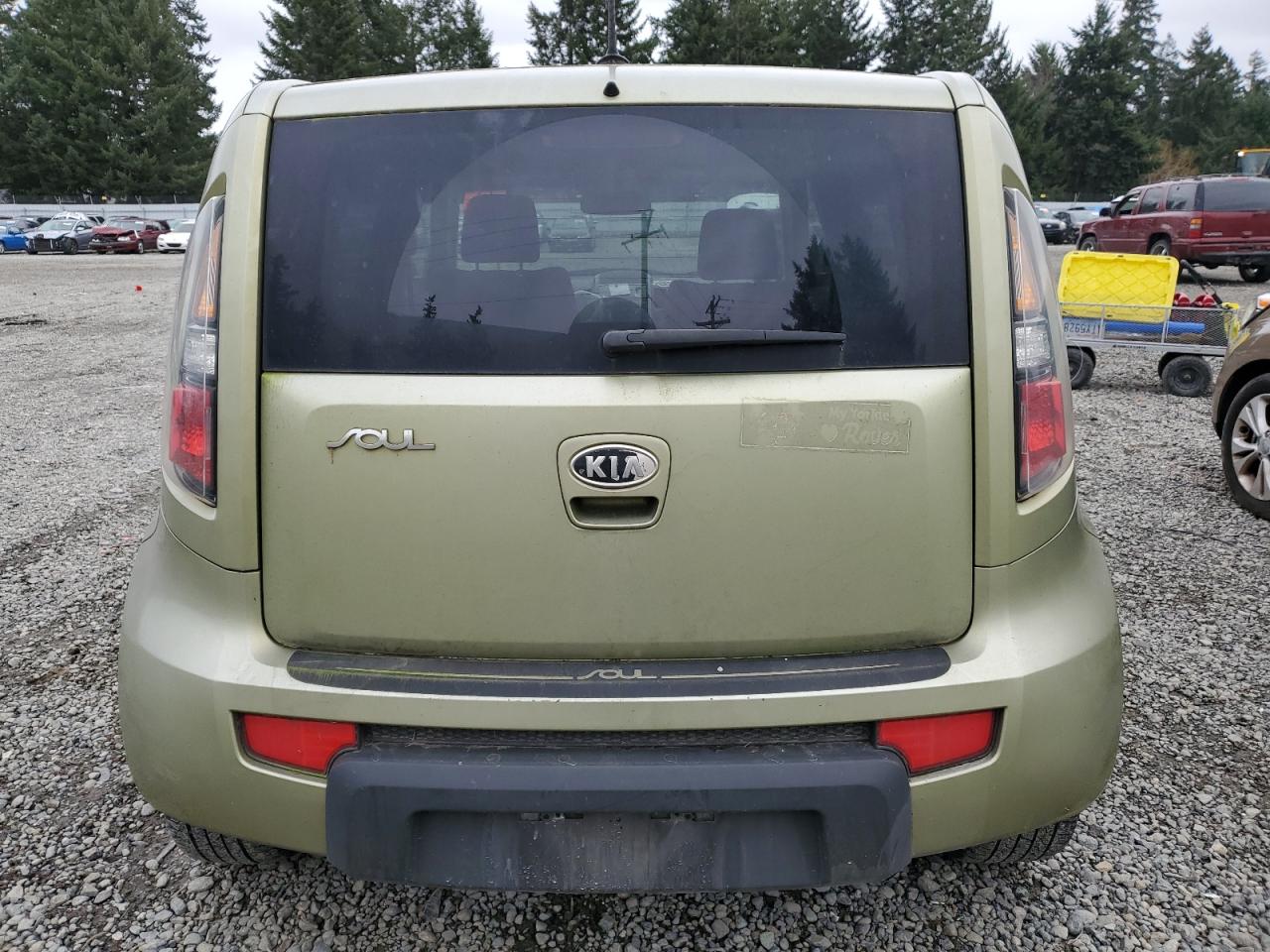 2010 Kia Soul + VIN: KNDJT2A24A7106502 Lot: 44425664