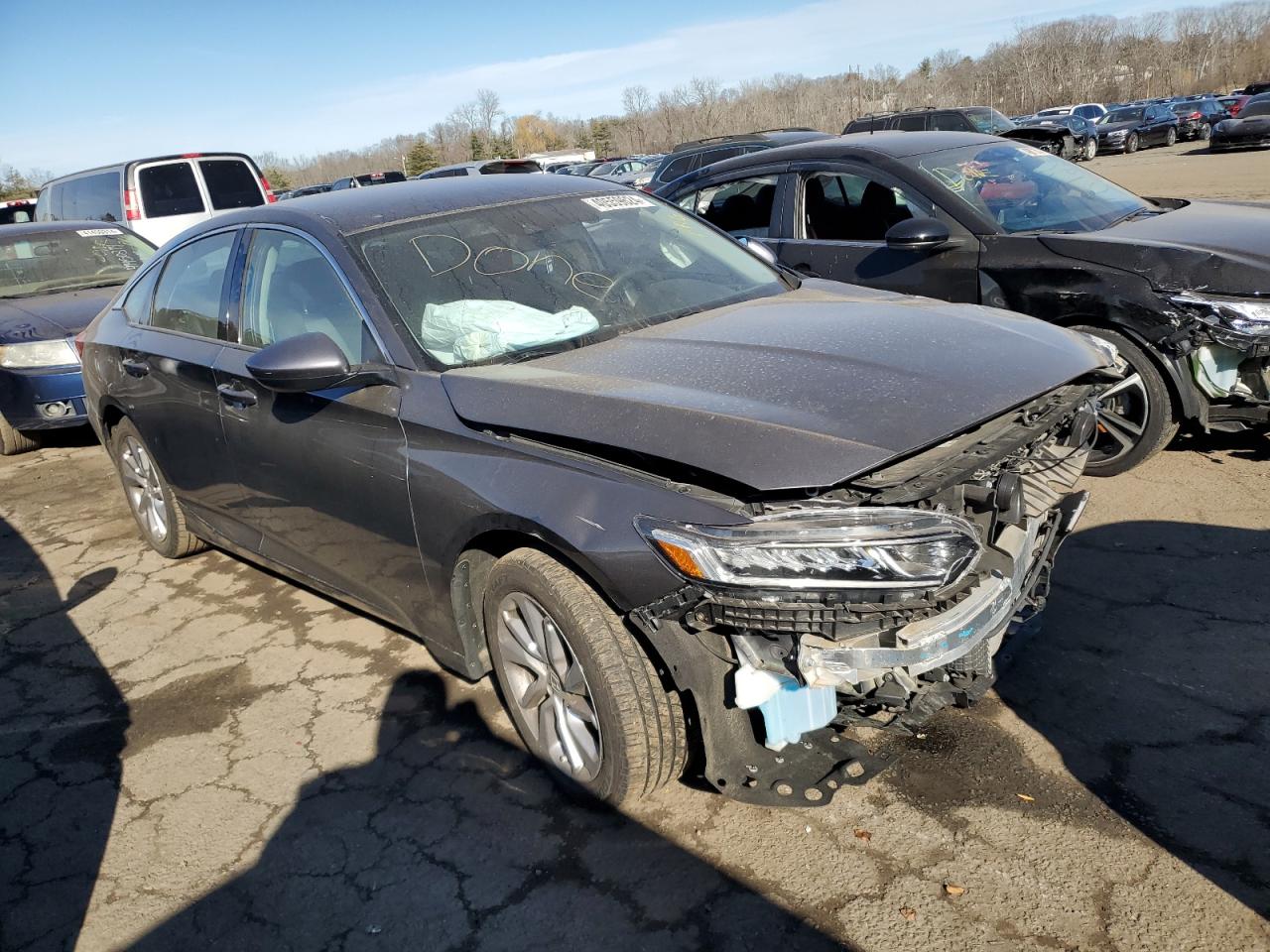 2018 Honda Accord Lx VIN: 1HGCV1F10JA155777 Lot: 40559624