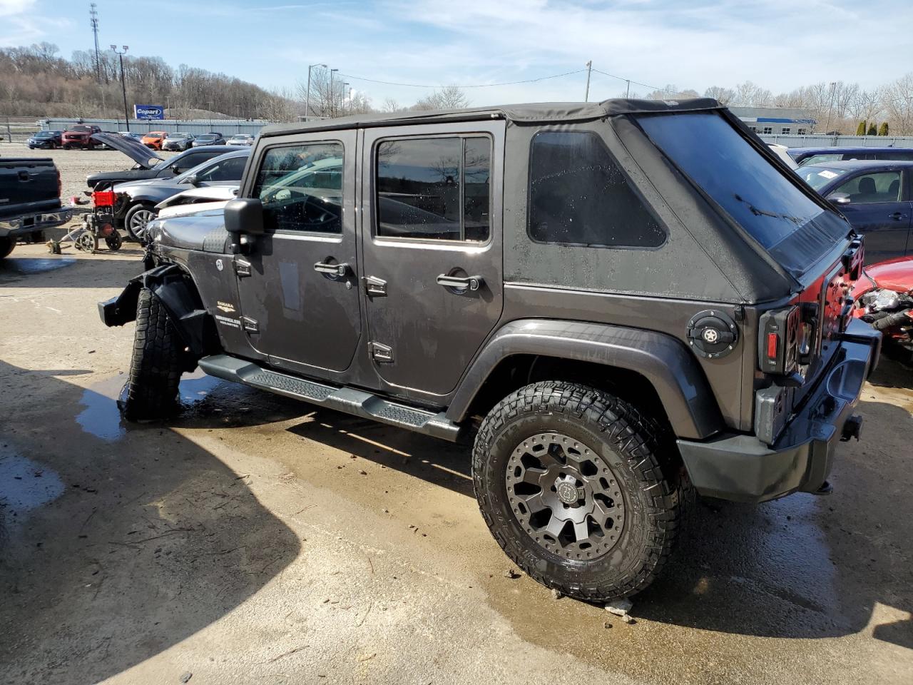 2014 Jeep Wrangler Unlimited Sahara VIN: 1C4BJWEG5EL210727 Lot: 44674004