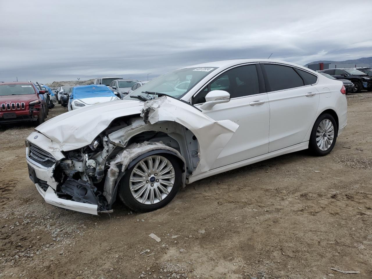 2015 Ford Fusion Se Hybrid VIN: 3FA6P0LU5FR258081 Lot: 40872524