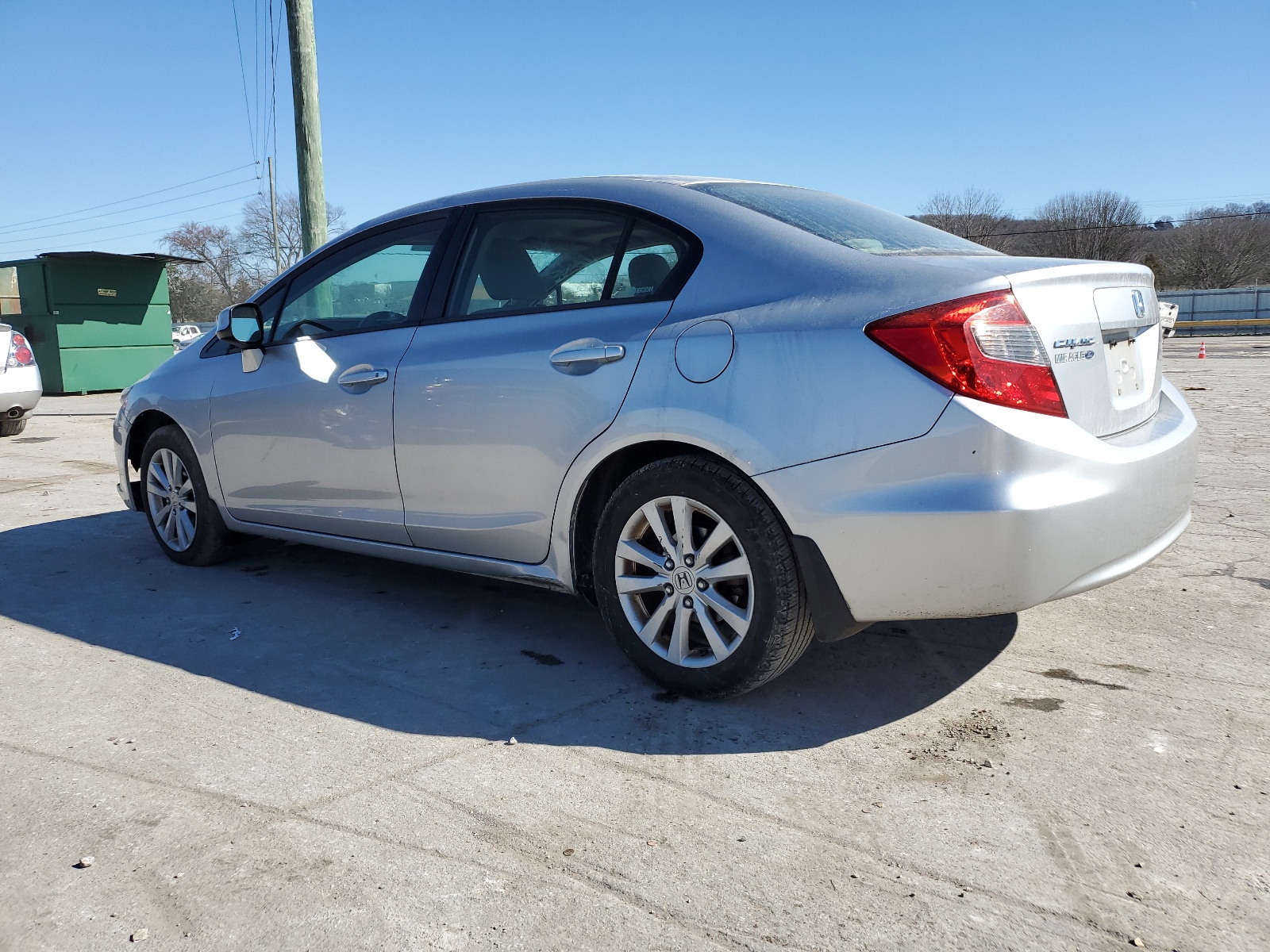 2012 Honda Civic Ex vin: 19XFB2F84CE025637