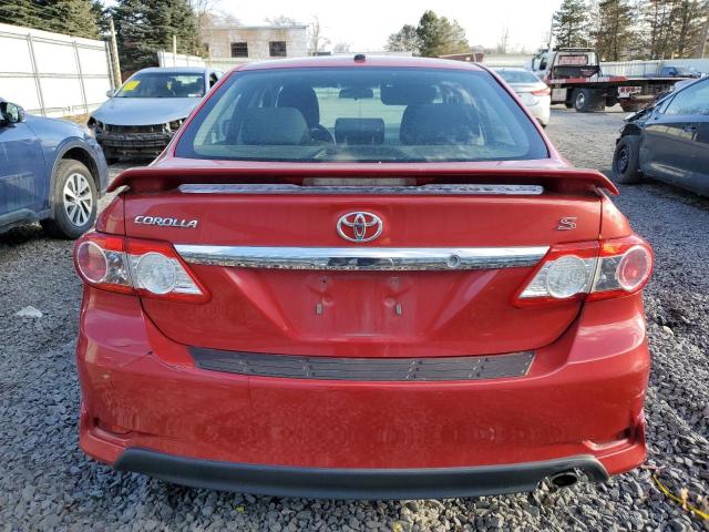 Седаны TOYOTA COROLLA 2012 Красный