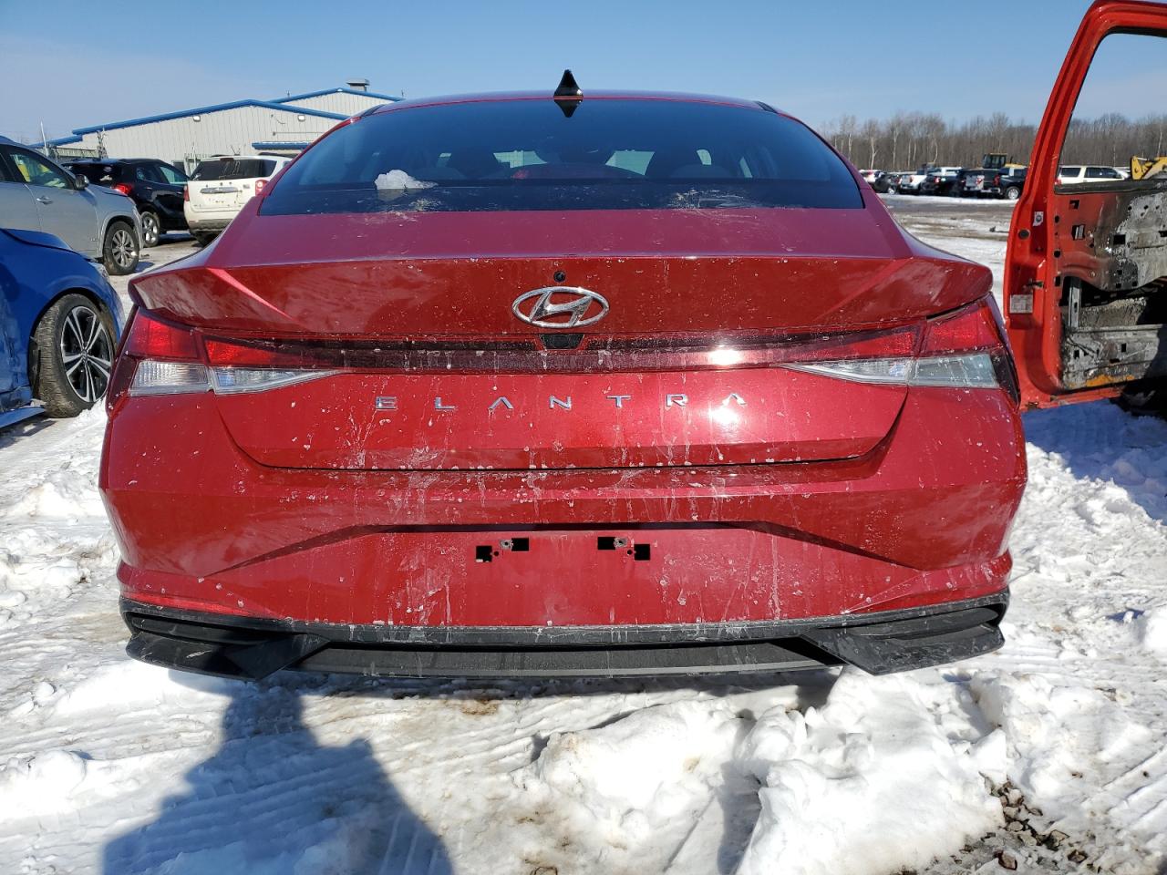 2022 Hyundai Elantra Sel VIN: KMHLM4AGXNU320989 Lot: 43344554