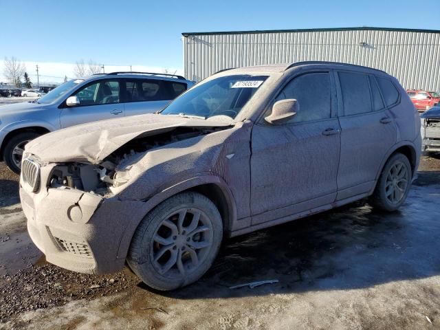 2013 BMW X3 XDRIVE35I for sale at Copart AB - CALGARY