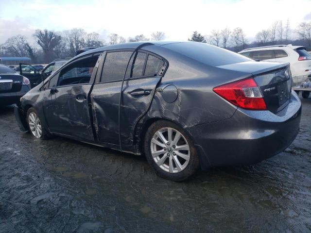 Sedans HONDA CIVIC 2012 Gray