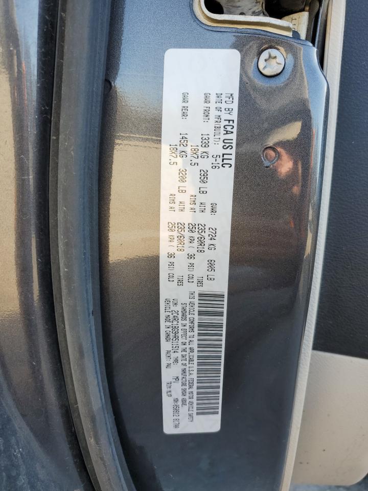 2017 Chrysler Pacifica Touring L VIN: 2C4RC1BG9HR511514 Lot: 42226184