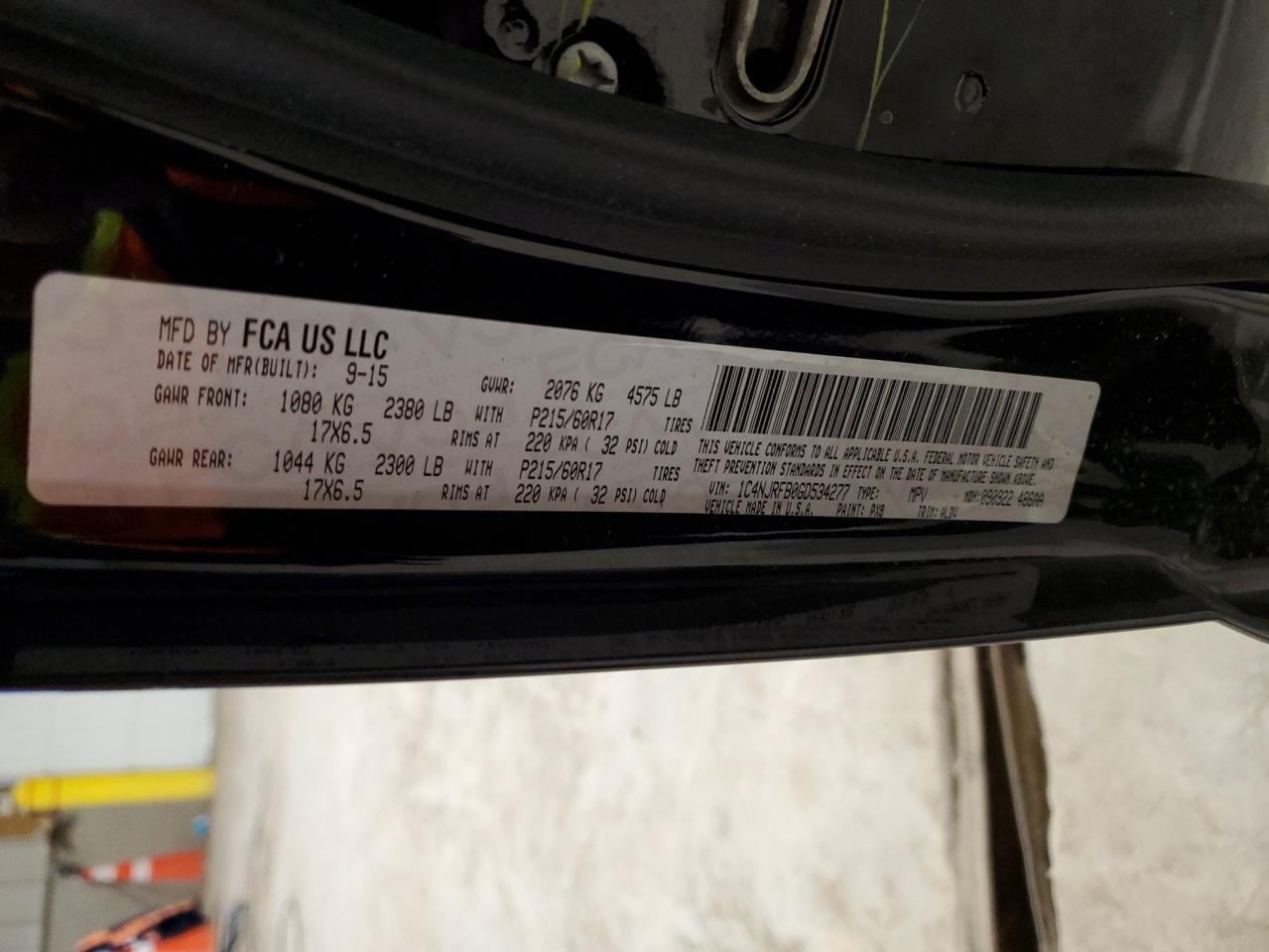 1C4NJRFB0GD534277 2016 Jeep Patriot Latitude
