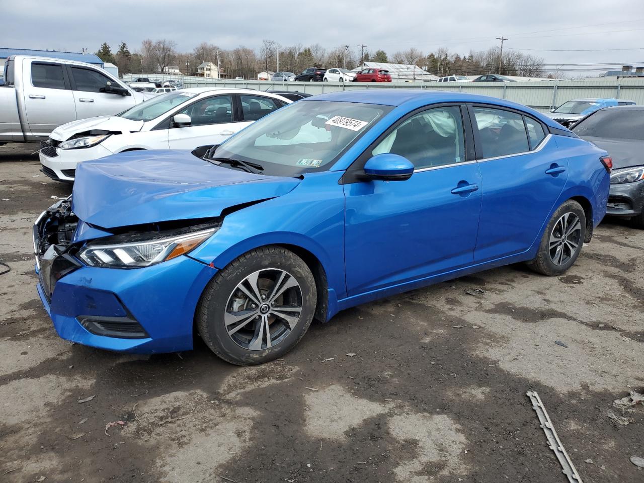 2020 Nissan Sentra Sv VIN: 3N1AB8CV6LY241756 Lot: 40979574