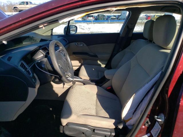  HONDA CIVIC 2015 Бургунди