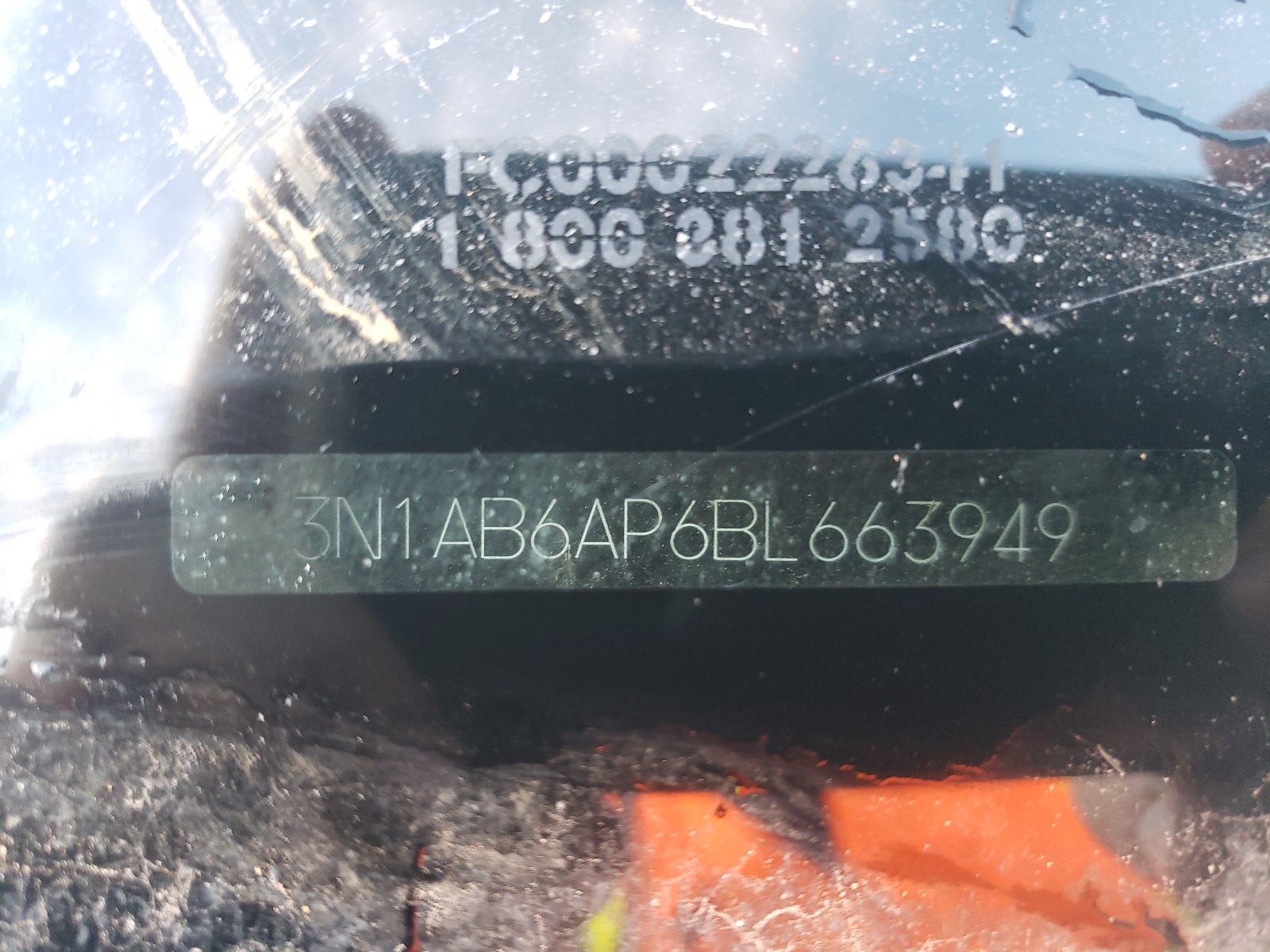 3N1AB6AP6BL663949 2011 Nissan Sentra 2.0