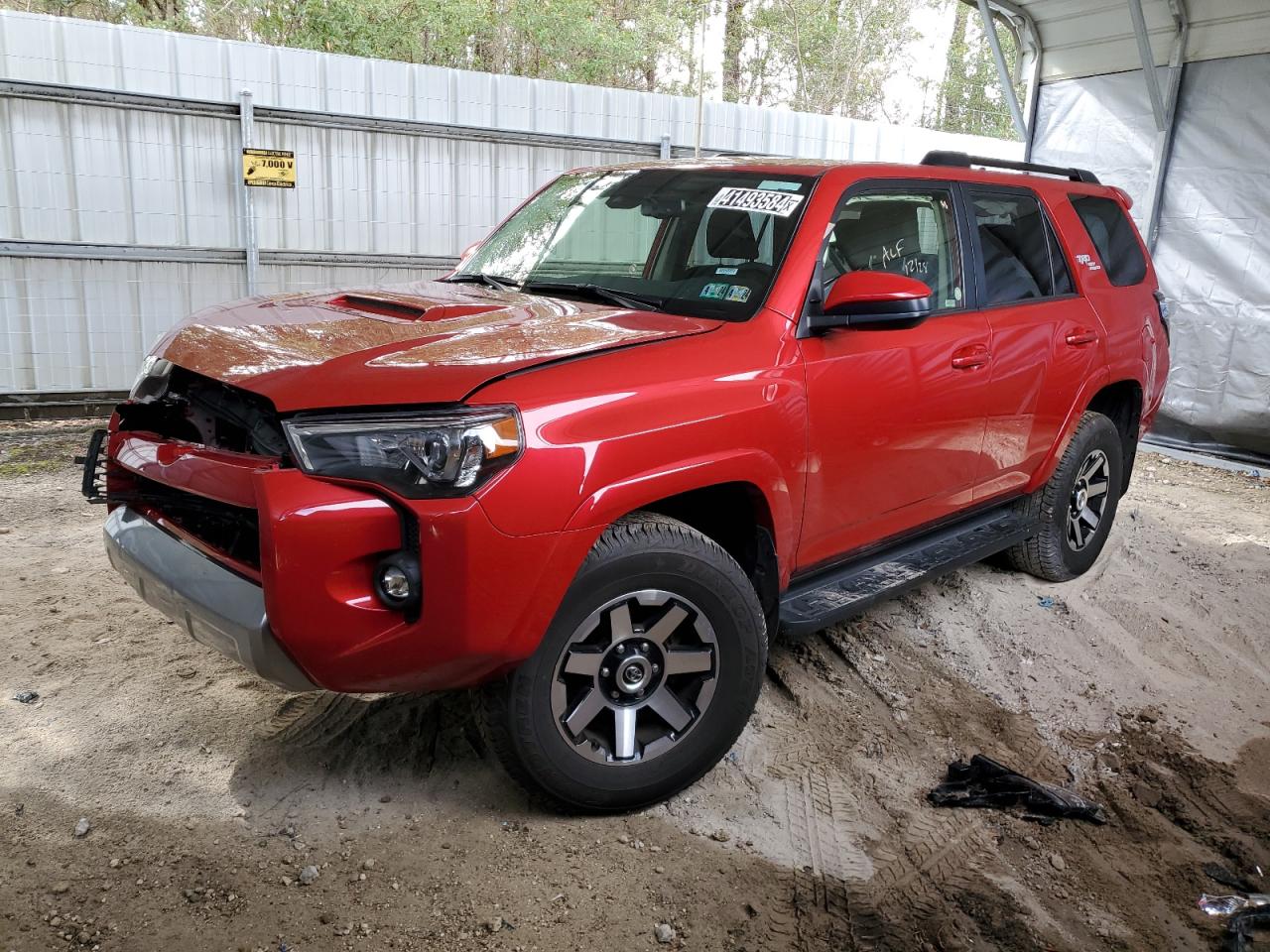 2023 Toyota 4Runner Se VIN: JTEPU5JR5P6133854 Lot: 41493584