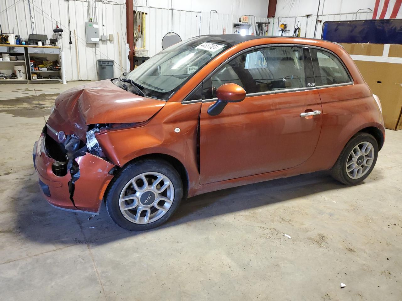 2013 Fiat 500 Pop de vânzare în Billings, MT - Front End