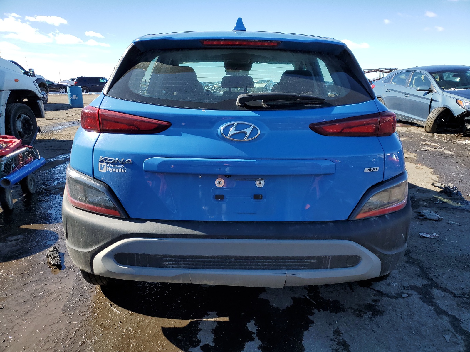 KM8K2CAB7NU773239 2022 Hyundai Kona Sel