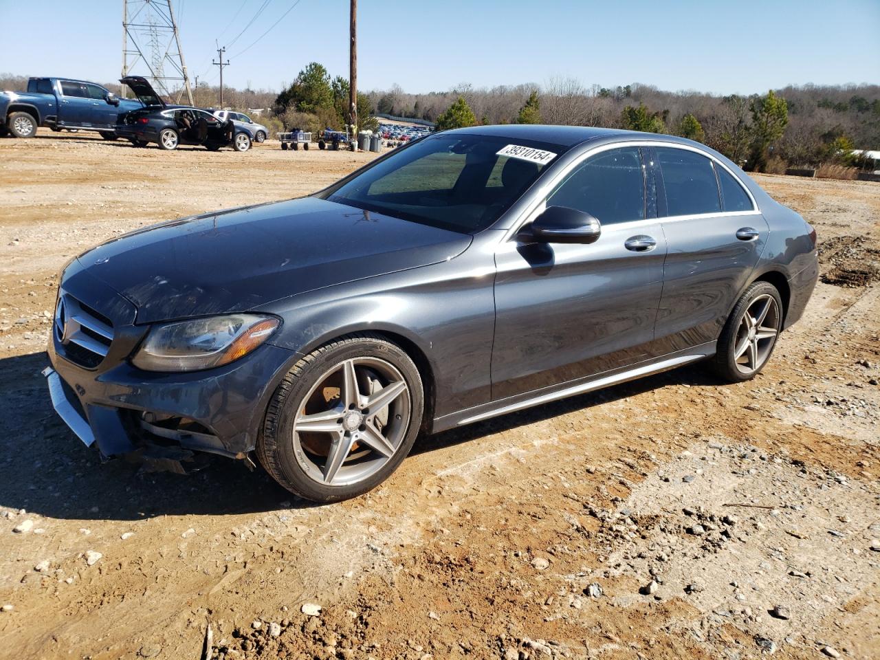 55SWF4JB5FU076810 2015 MERCEDES-BENZ C CLASS - Image 1
