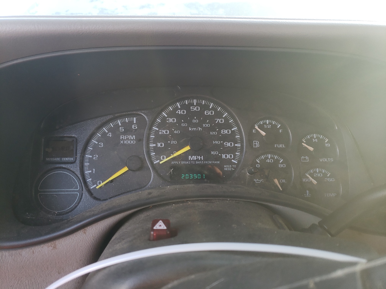 1GNEK13T11J162282 2001 Chevrolet Tahoe K1500