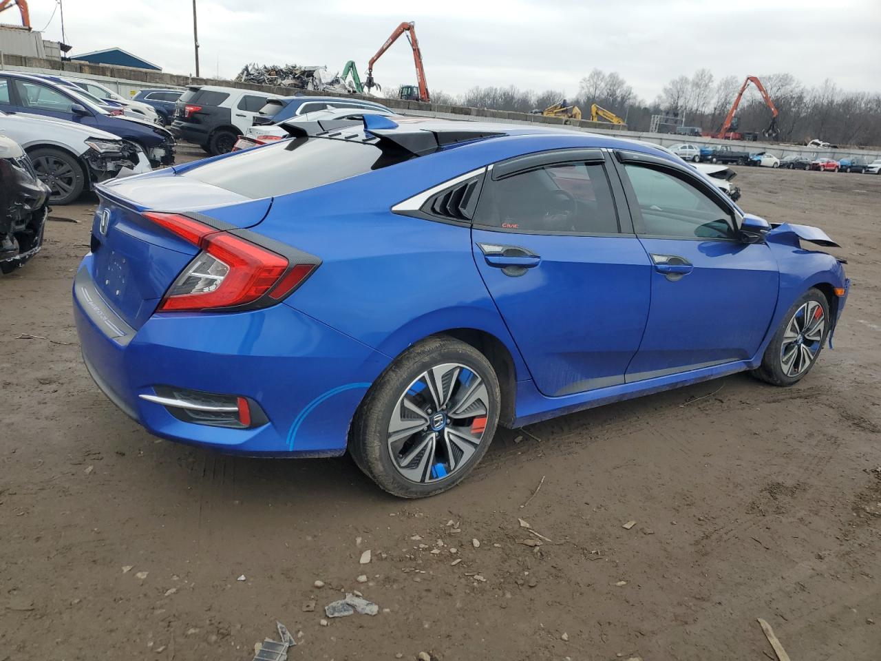 2016 Honda Civic Exl VIN: 2HGFC1F71GH657876 Lot: 40563734