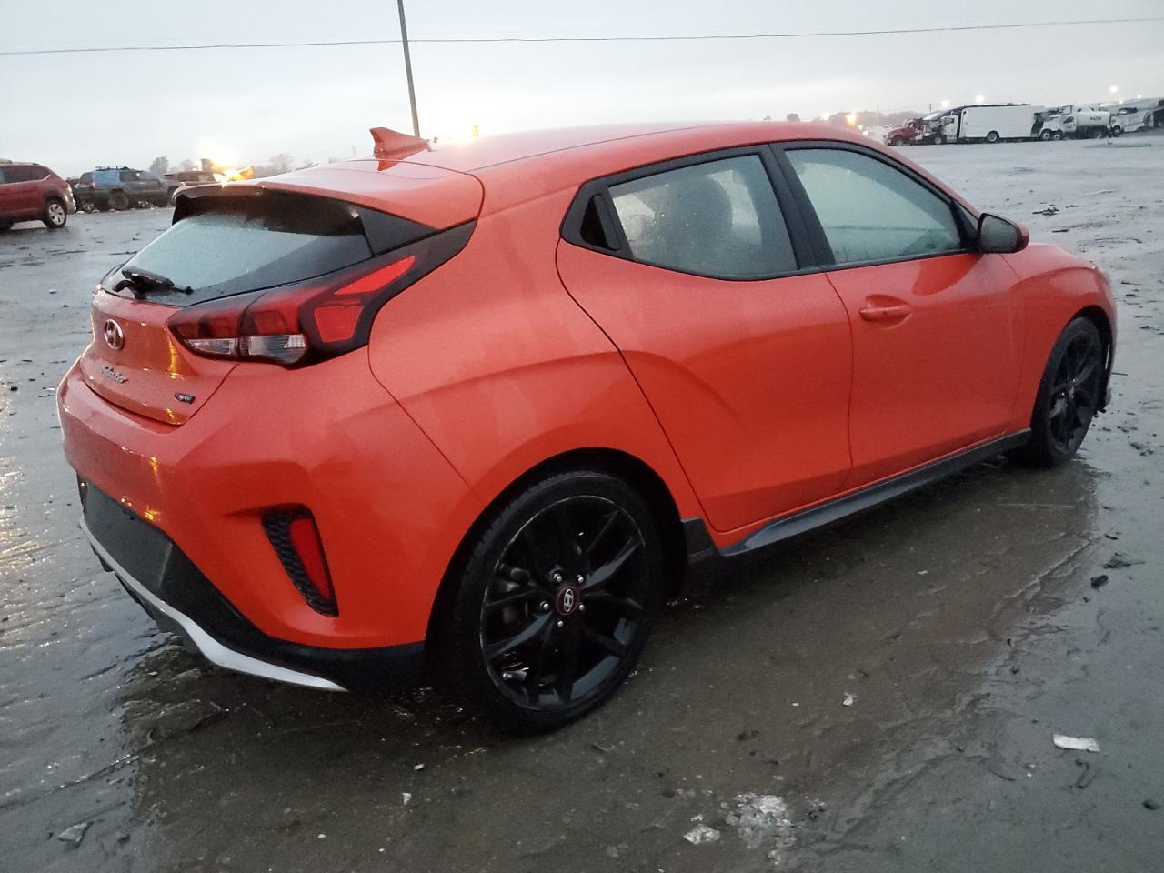 2019 Hyundai Veloster Turbo VIN: KMHTH6AB2KU008729 Lot: 43277374