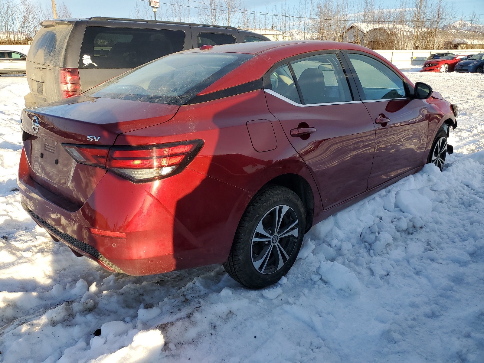 2021 Nissan Sentra Sv vin: 3N1AB8CV5MY281800