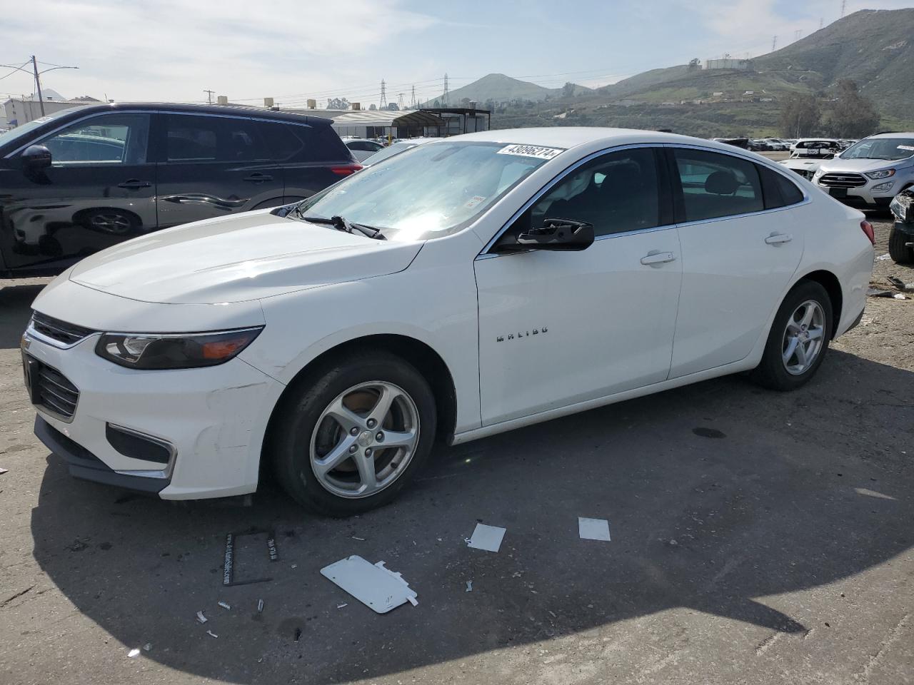 2017 Chevrolet Malibu Ls VIN: 1G1ZB5ST2HF153809 Lot: 43096274