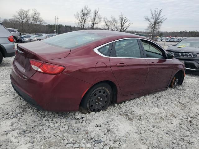 CHRYSLER 200 2016 Бургунді