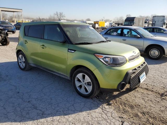  KIA SOUL 2015 Zielony