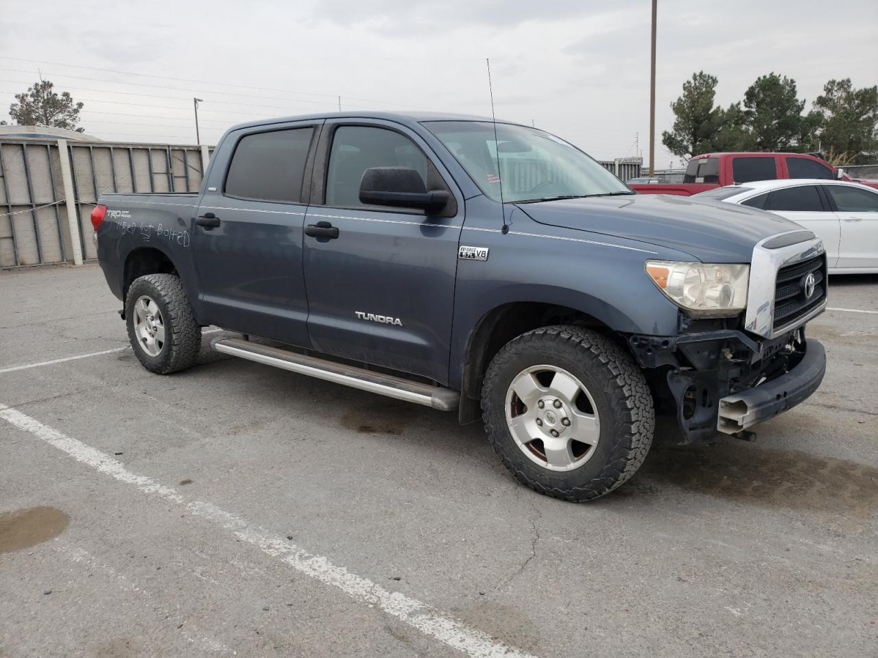 2008 Toyota Tundra Crewmax VIN: 5TFDV54168X070902 Lot: 44344534