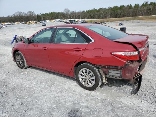 Седани TOYOTA CAMRY 2016 Червоний