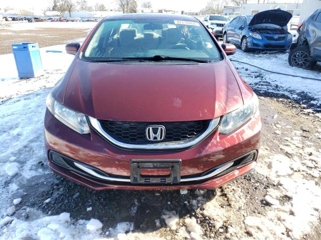  HONDA CIVIC 2015 Бургунди