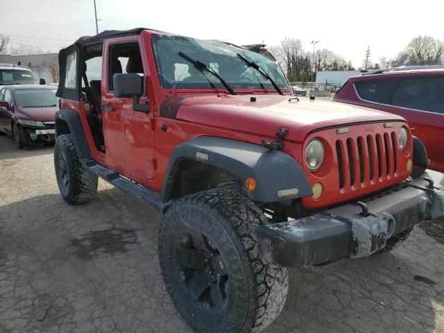  JEEP WRANGLER 2014 Красный