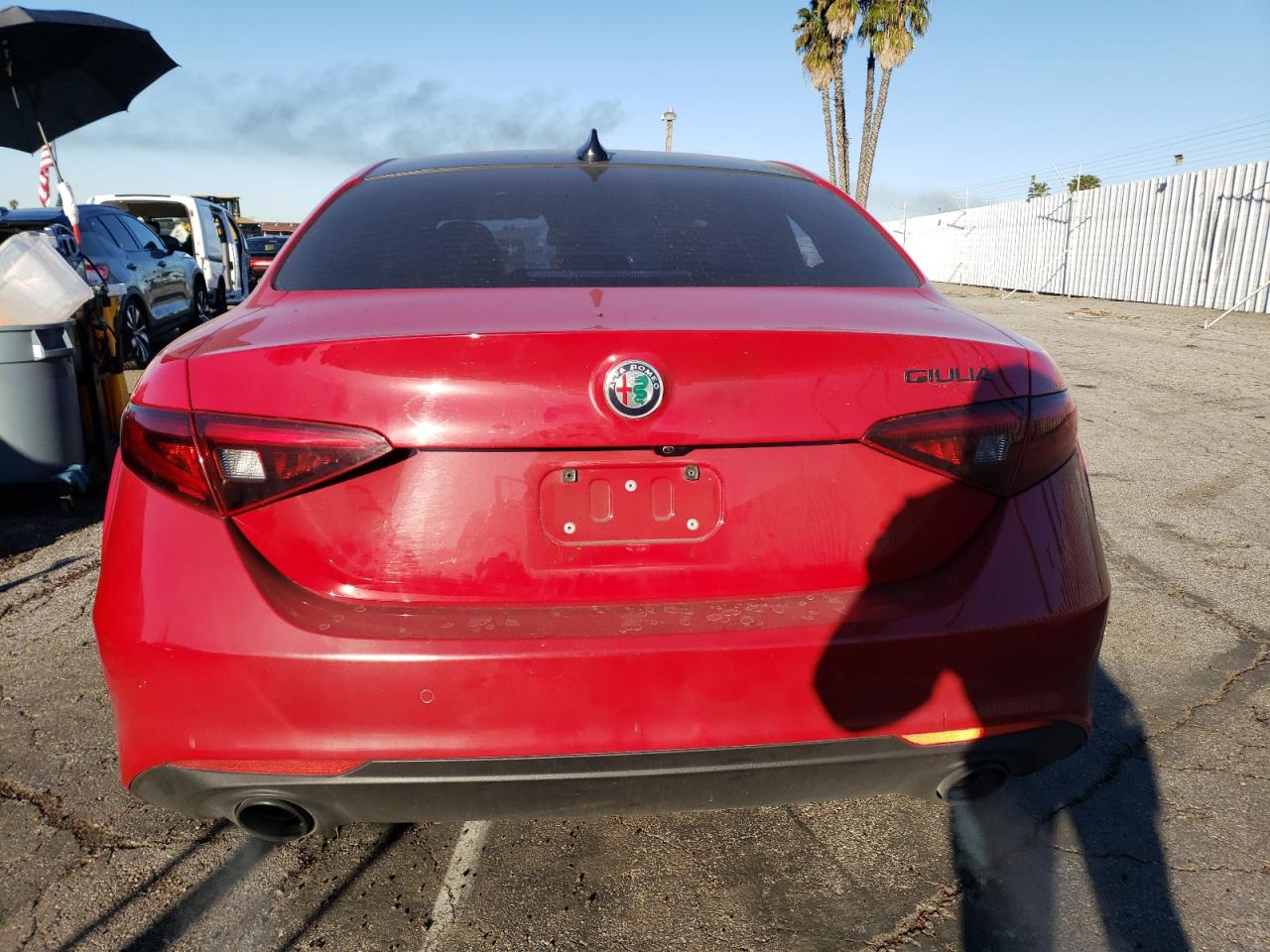 2020 Alfa Romeo Giulia VIN: ZARFAMAN7L7637283 Lot: 42448814