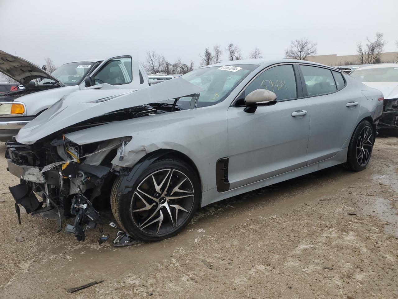 2022 Kia Stinger Gt Line VIN: KNAE35LD1N6107777 Lot: 41357694
