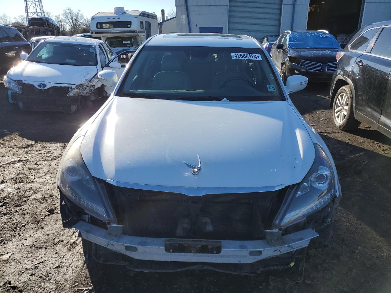 2012 Hyundai Equus Signature VIN: KMHGH4JH2CU053746 Lot: 42686424