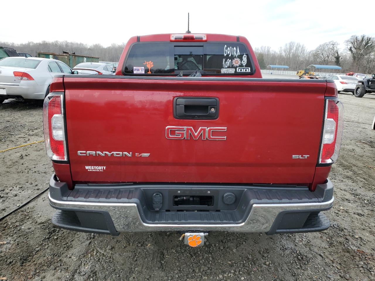 2017 GMC Canyon Slt VIN: 1GTG6DEN6H1266122 Lot: 82724103