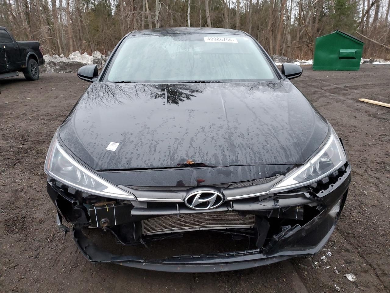 2019 Hyundai Elantra Se VIN: KMHD74LF1KU803296 Lot: 40986704