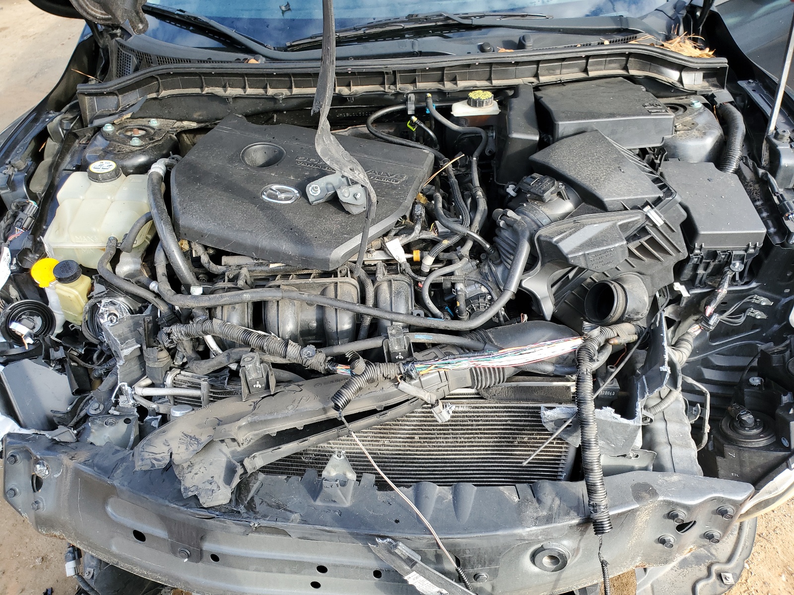 JM1BL1L55C1635338 2012 Mazda 3 S