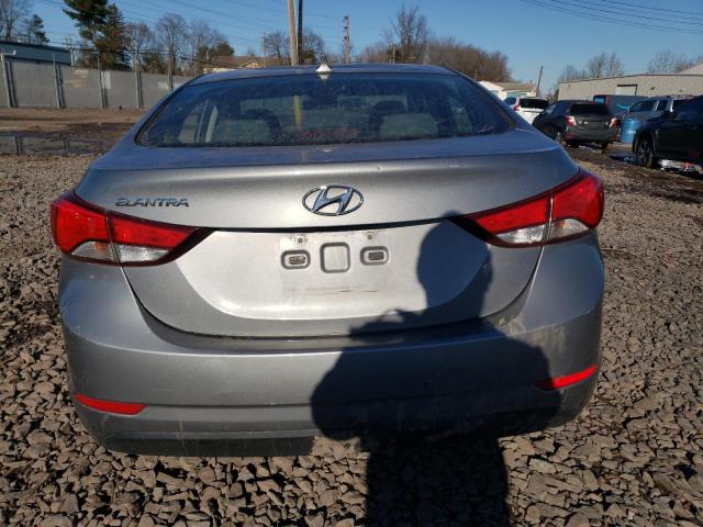 Седани HYUNDAI ELANTRA 2014 Сірий