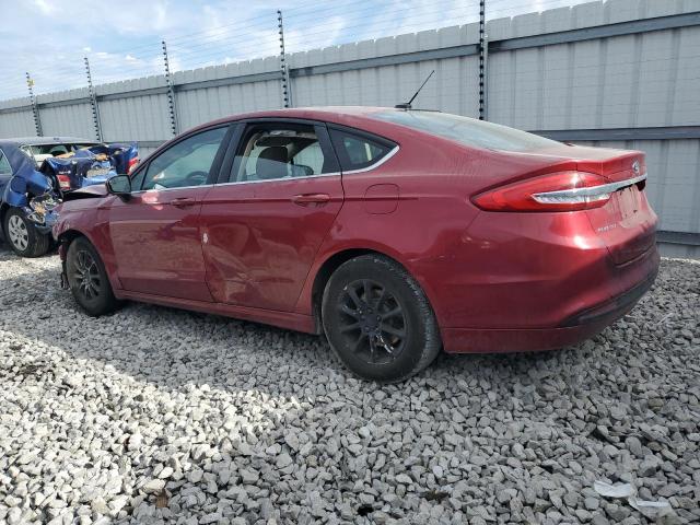  FORD FUSION 2017 Red