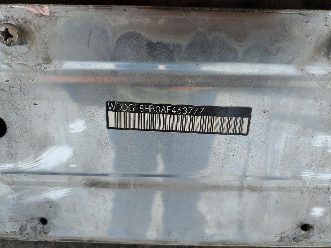 2010 Mercedes-Benz C 350 4Matic VIN: WDDGF8HB0AF463777 Lot: 43452284