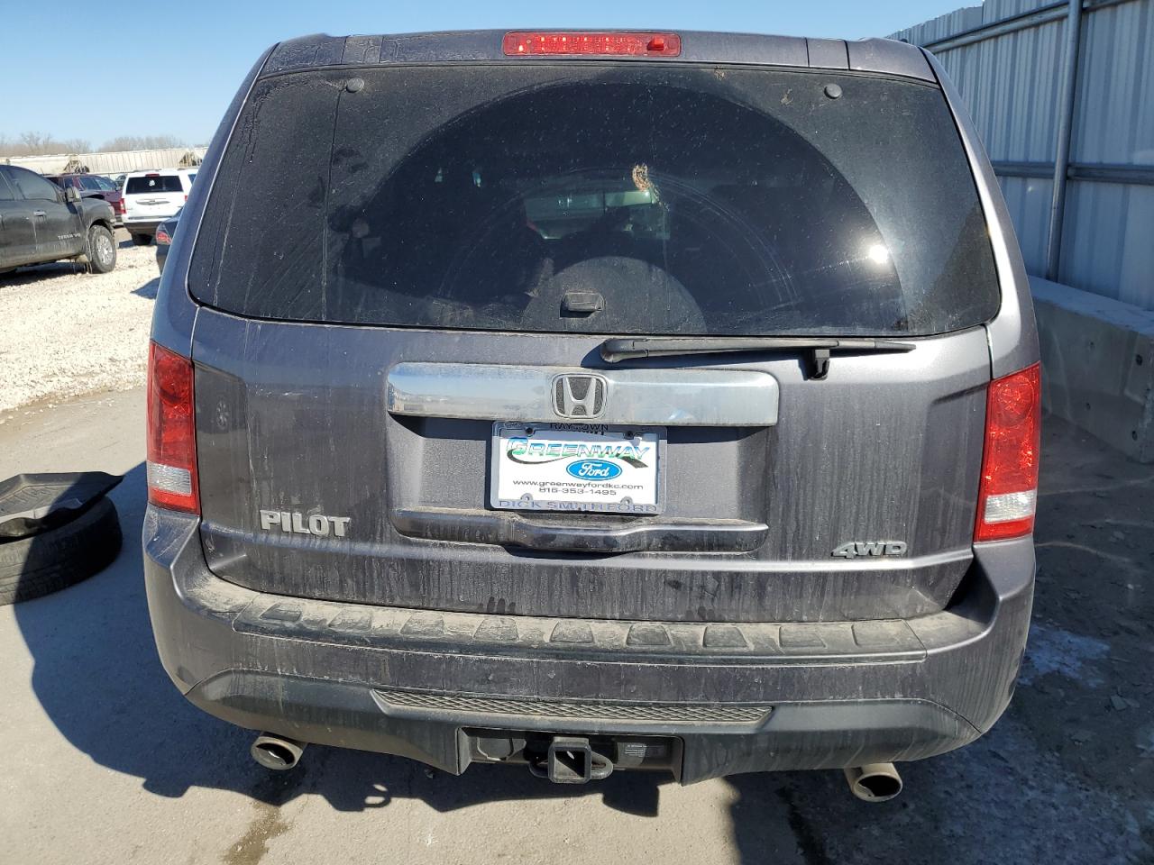 5FNYF4H66FB067455 2015 Honda Pilot Exl