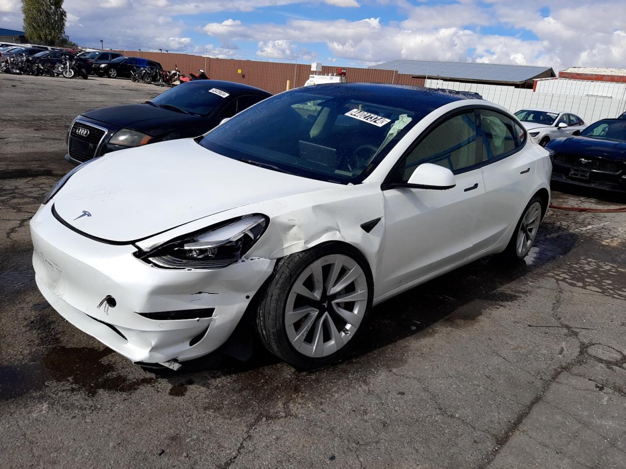 2022 Tesla Model 3 VIN: 5YJ3E1EB6NF143946 Lot: 44027374