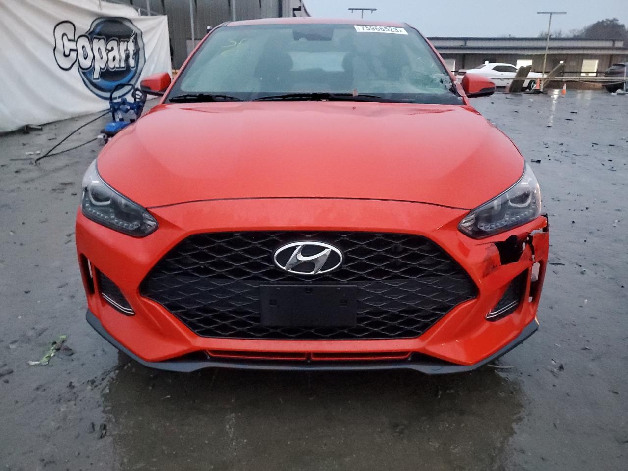 2019 Hyundai Veloster Turbo VIN: KMHTH6AB2KU008729 Lot: 43277374