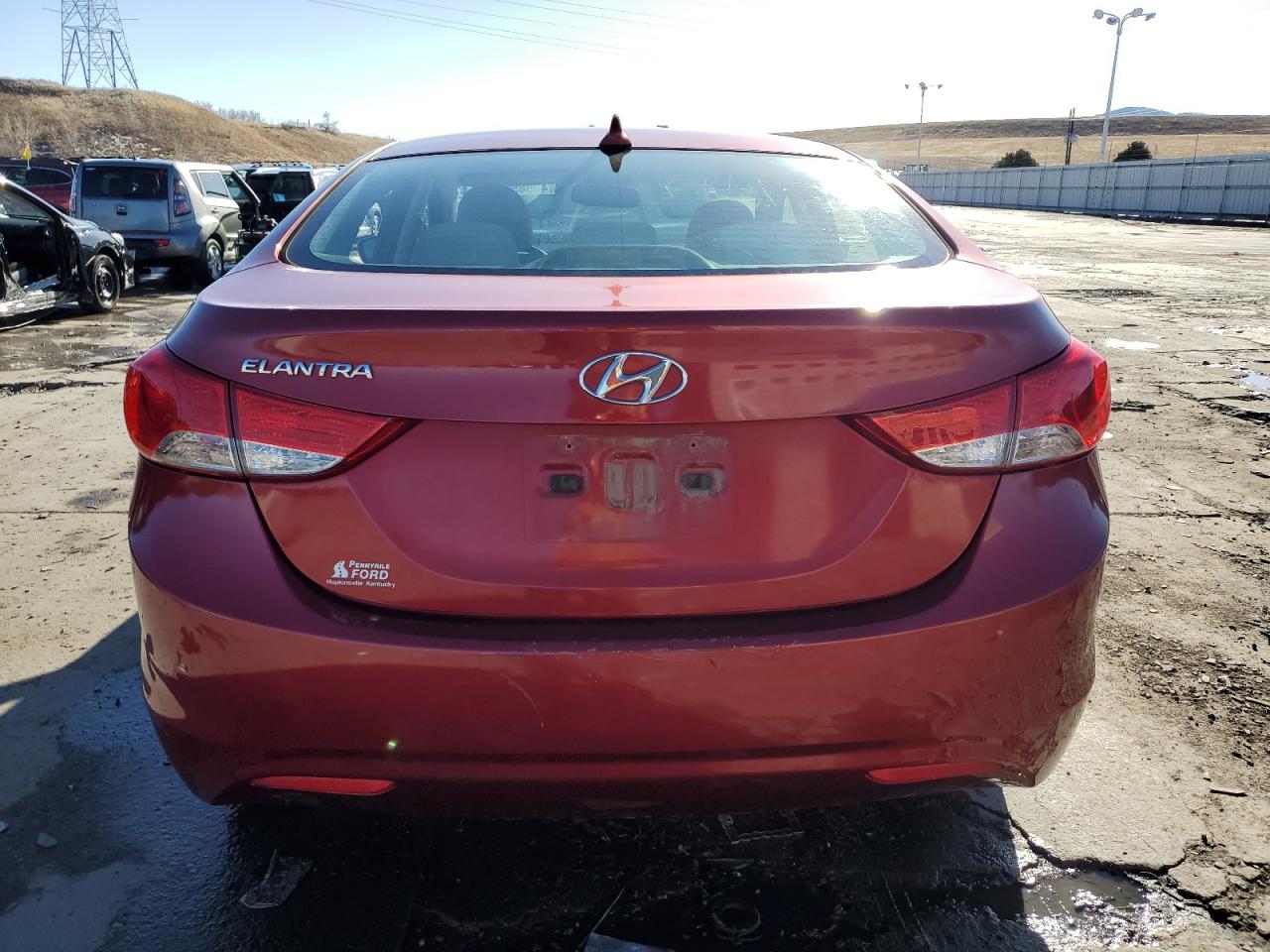 2013 Hyundai Elantra Gls VIN: 5NPDH4AE4DH219953 Lot: 43985194