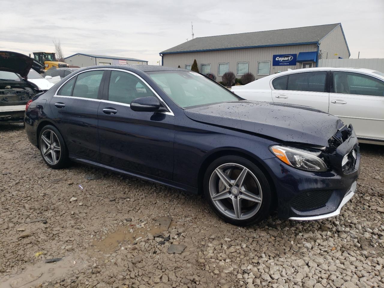 2017 Mercedes-Benz C 300 4Matic VIN: 55SWF4KB8HU188728 Lot: 43345794