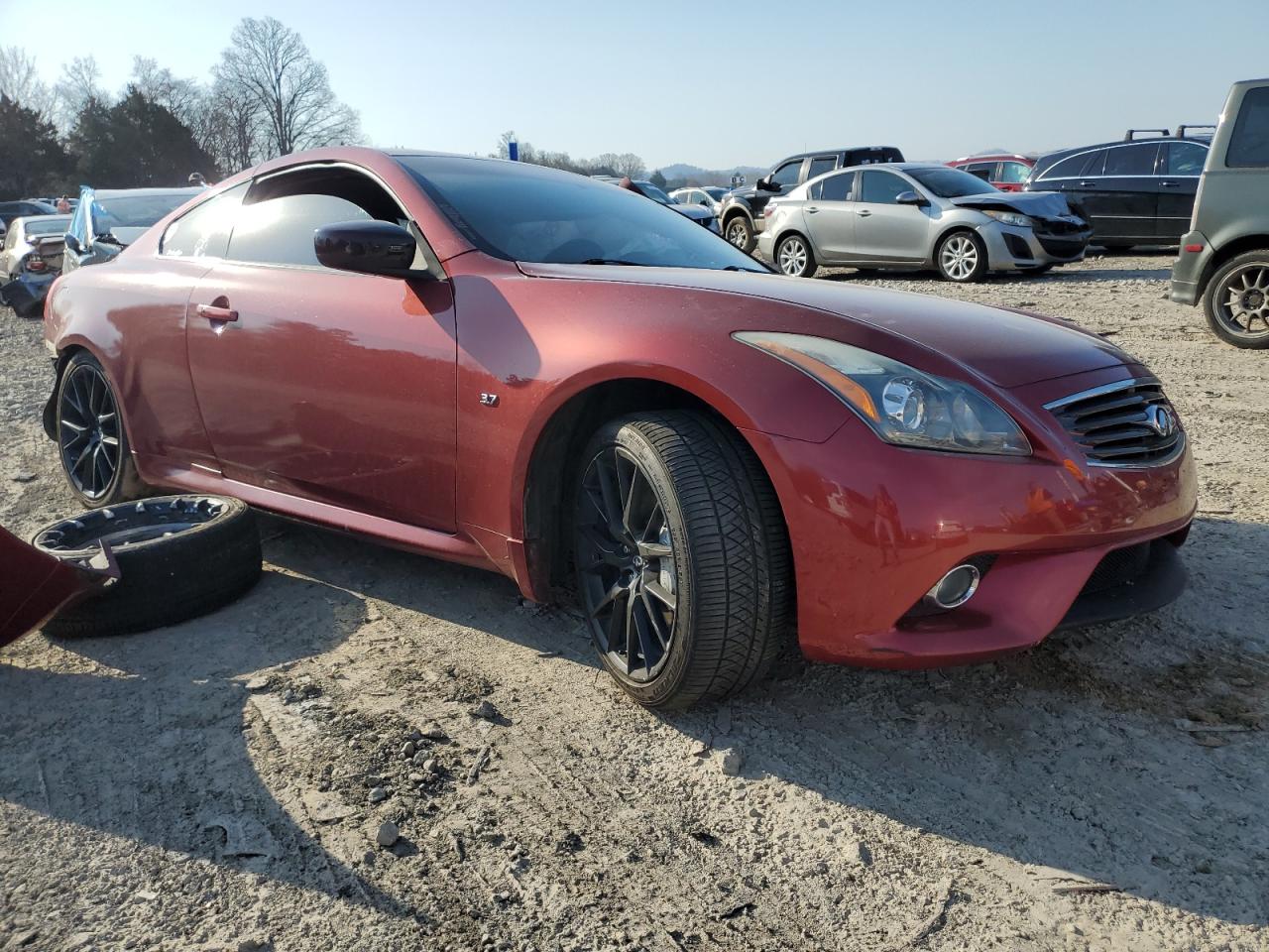 2015 Infiniti Q60 Journey VIN: JN1CV6EKXFM870354 Lot: 43881294