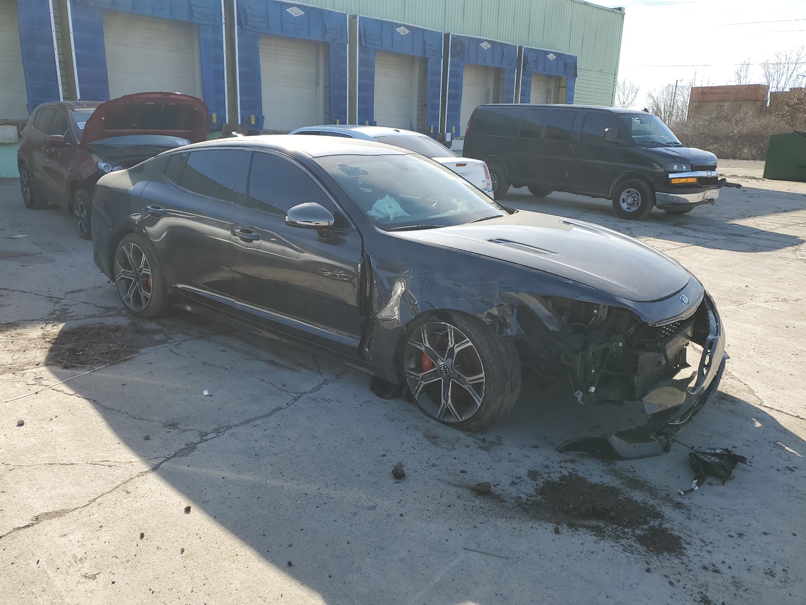 2021 Kia Stinger Gt vin: KNAE35LC7M6088318