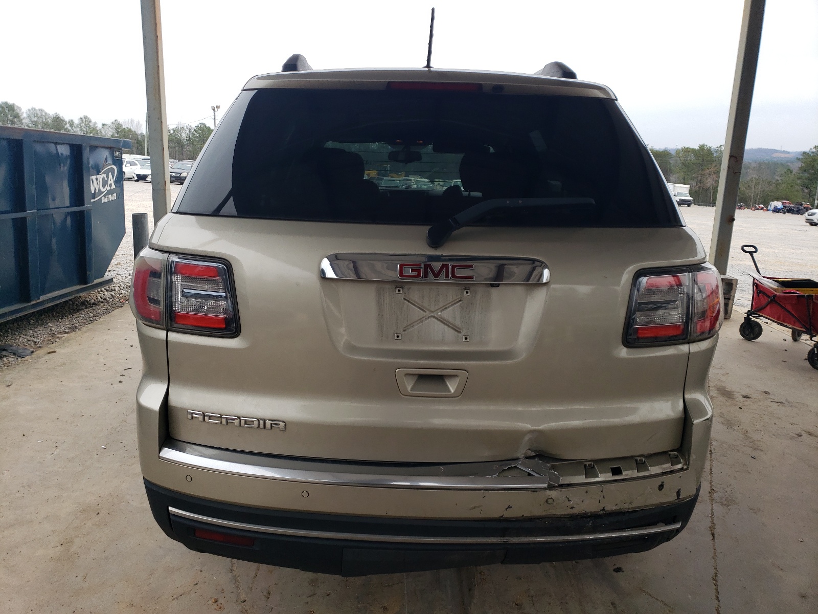 1GKKRNED2EJ160801 2014 GMC Acadia Sle